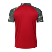 Stylish Men's Camouflage Short Sleeve Polo Shirt - MTA1716D3X