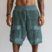 Stylish and Comfortable Men's Woven Beach Shorts for Summer Fun MTA1878D0P