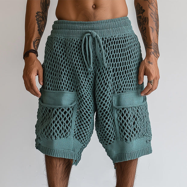 Stylish and Comfortable Men's Woven Beach Shorts for Summer Fun MTA1878D0P