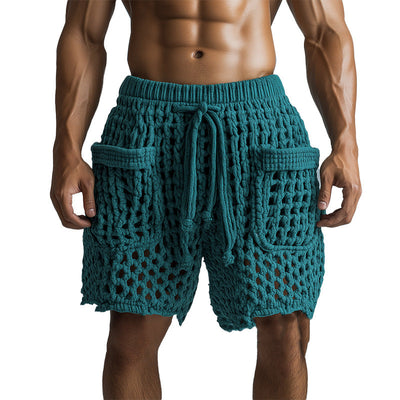 Stylish and Comfortable Men's Woven Beach Shorts for Summer Fun - MTA1849D9P