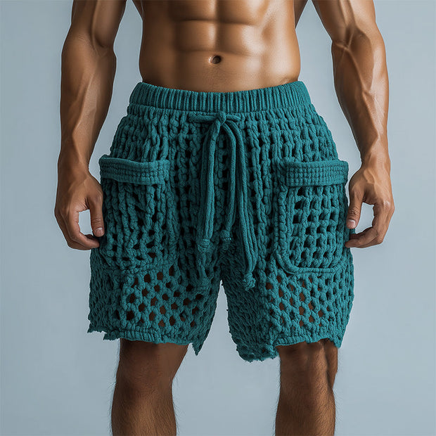 Stylish and Comfortable Men's Woven Beach Shorts for Summer Fun - MTA1849D9P
