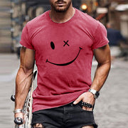 Paul - Men's Vintage Smiley  Round T-Shirt