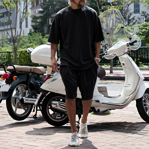 Rigor - Men's Loose T-shirt and Shorts Set