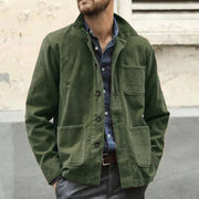 Adrian - Men's Vintage Multi Pocket Workwear Jacket