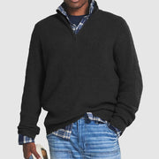 Constantine - Men's Cashmere Business Casual Zipper Sweater