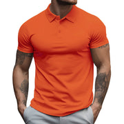 Allan - Men's Slim Lapel Casual Polo Shirt