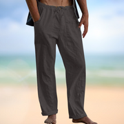 Dario - Men's Casual Solid Color Cotton Linen Pants