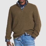 Constantine - Men's Cashmere Business Casual Zipper Sweater