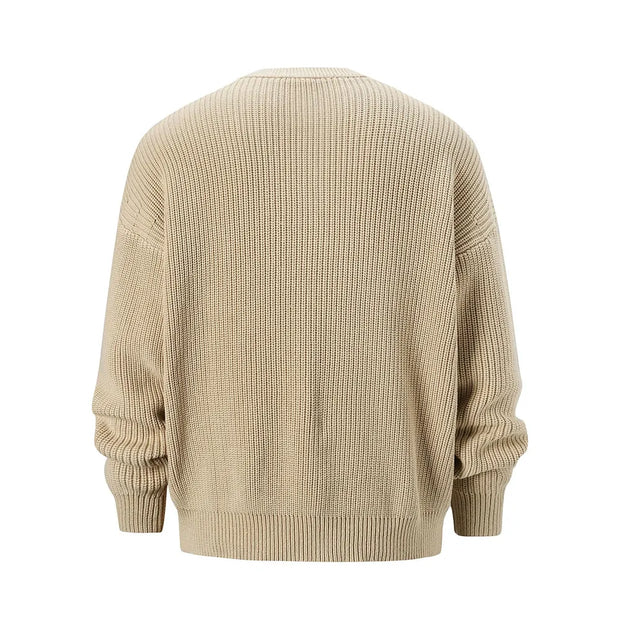Jimmy - Round Neck Long Sleeve Sweater