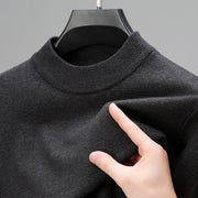 Giorgio - Men's Sweater with Hem Detail