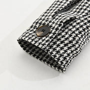 Rico - Men's Vintage Houndstooth Single Breasted Jacket