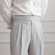 Charles - Classic Pleated Trousers