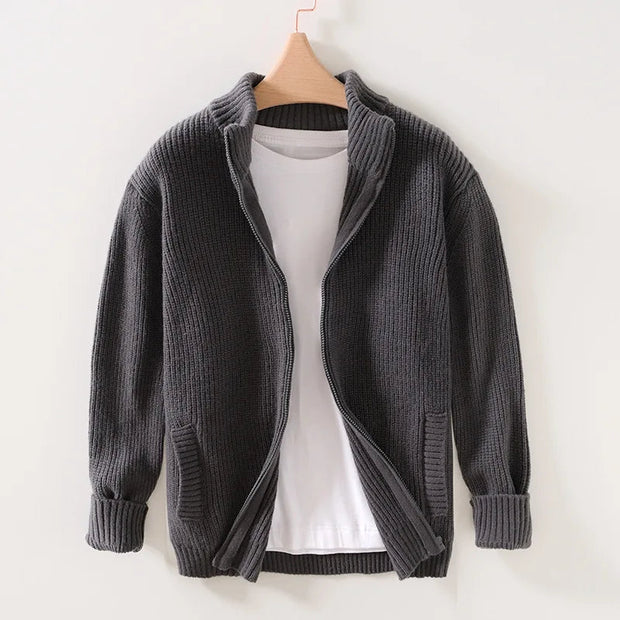 Austine - Comfort Zip-Up Sweater