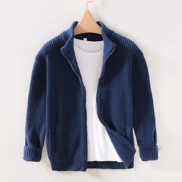 Austine - Comfort Zip-Up Sweater