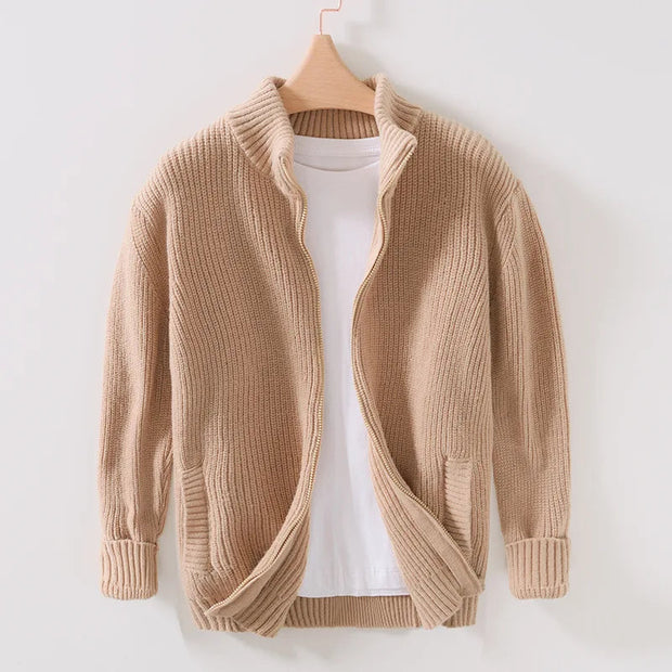 Austine - Comfort Zip-Up Sweater