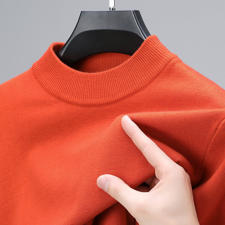 Giorgio - Men's Sweater with Hem Detail