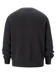 Jimmy - Round Neck Long Sleeve Sweater