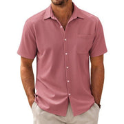 Ed - Men's Casual Cotton Blend Buttons Shirt