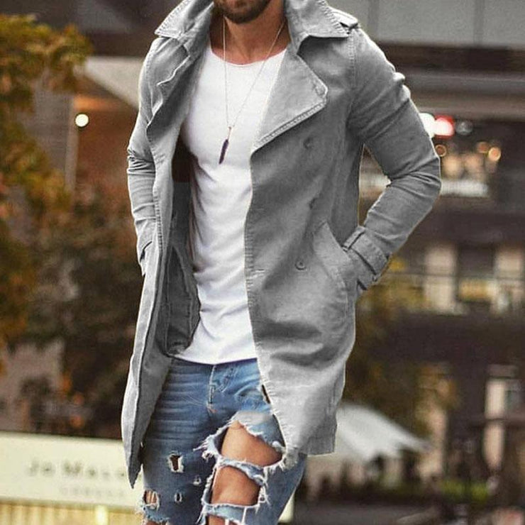 Zachary - Men's Long Sleeve Vintage Jacket