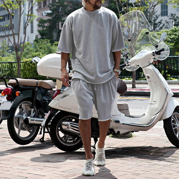 Rigor - Men's Loose T-shirt and Shorts Set