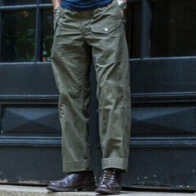 Corvin - Men's Vintage Multi Pocket Cargo Straight Leg Pants