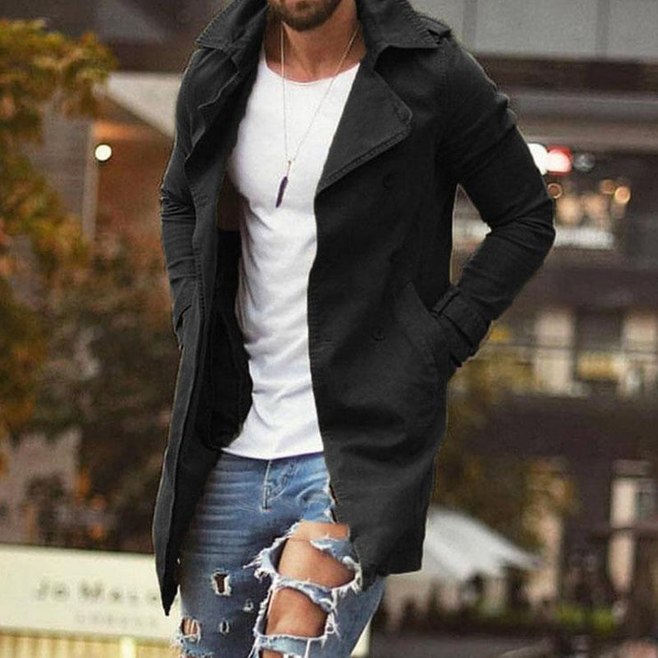 Zachary - Men's Long Sleeve Vintage Jacket