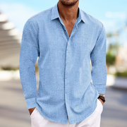 Michael - Men's Casual Loose Long Sleeve Shirt