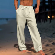 Leo - Men's Solid Color Vacation Pants