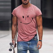 Paul - Men's Vintage Smiley  Round T-Shirt