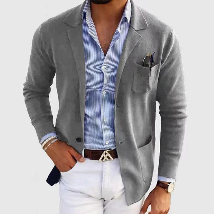 Soren - Men's Casual Notch Lapel Slim-fit Blazer