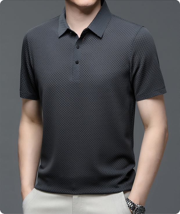 Alex - Mesh Silk Tee