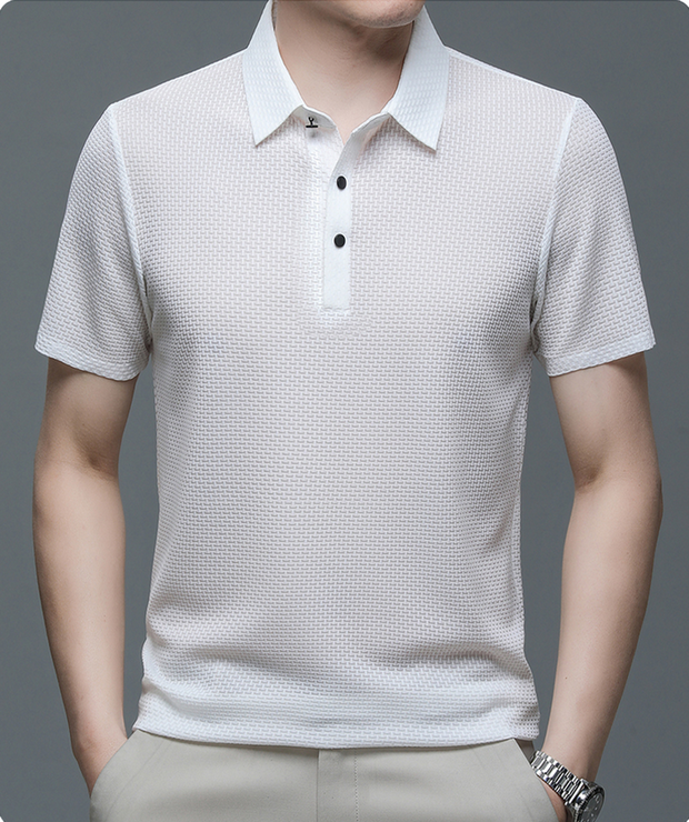 Alex - Mesh Silk Tee