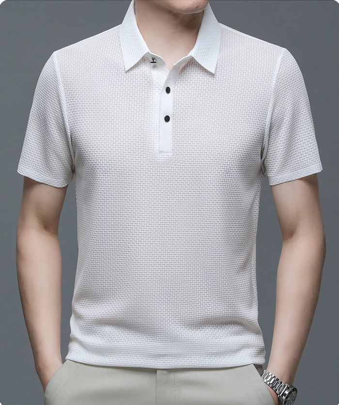 Alex - Mesh Silk Tee