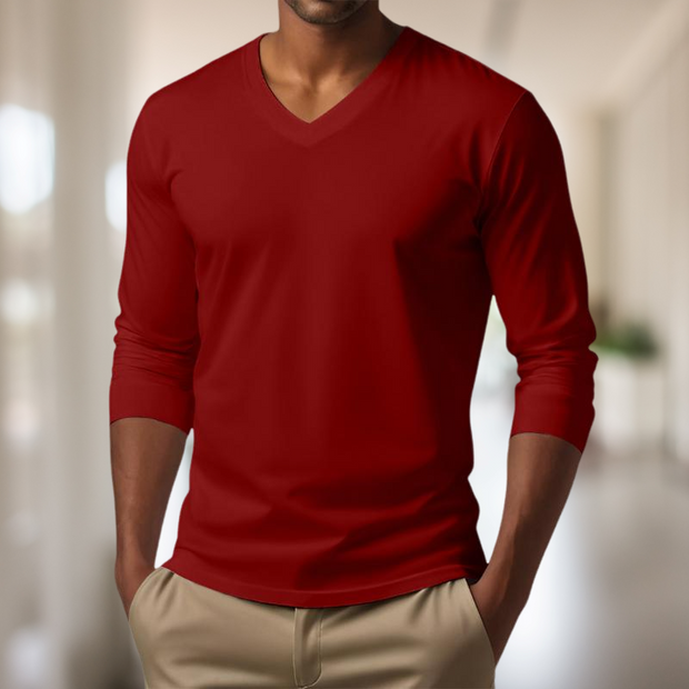 Jonathan - Men's Casual Cotton Blended Slim Fit T-shirt