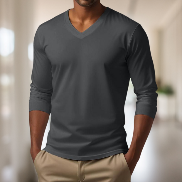 Jonathan - Men's Casual Cotton Blended Slim Fit T-shirt