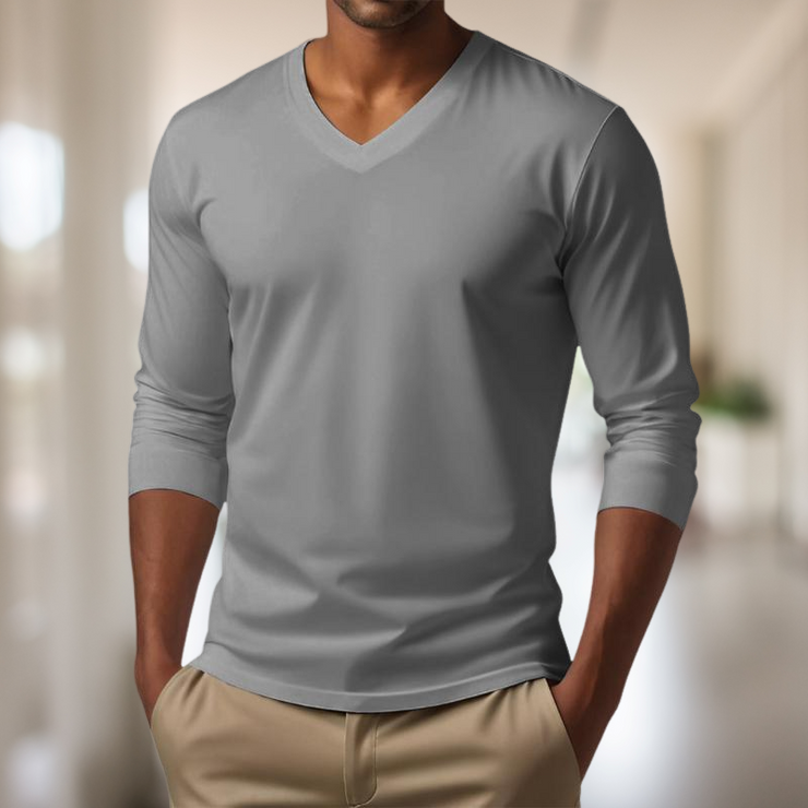 Jonathan - Men's Casual Cotton Blended Slim Fit T-shirt