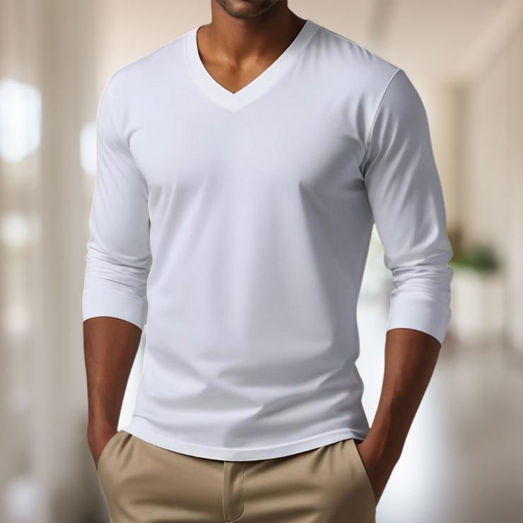 Jonathan - Men's Casual Cotton Blended Slim Fit T-shirt