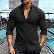 Jordan - Men's Casual Fashion Stand Collar Shirt