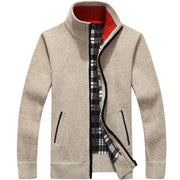 Iker – Men's Fleece-Lined Knit Cardigan